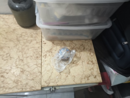 Al Safa, Furniture, SAR 100,  2 Piece KITCHEN Cabinets With MARbel For Sale