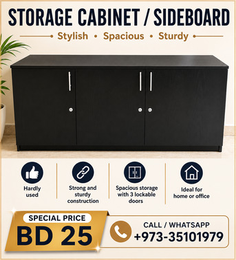 Manama, Furniture, BHD 25,  STORAGE CABINET / SIDEBOARD