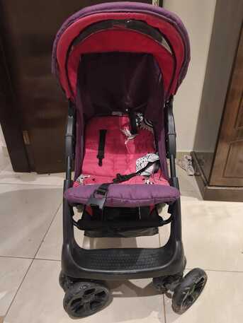 Al Malaz, Baby & Kid Stuff, SAR 150,  Urgent Sale Of Baby Crib Babyshop Brand Stroller/pram And Car Seat