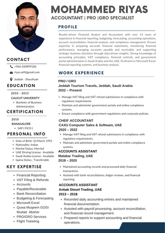 Jeddah, Job Seekers, INSURANCE / ACCOUNTANT