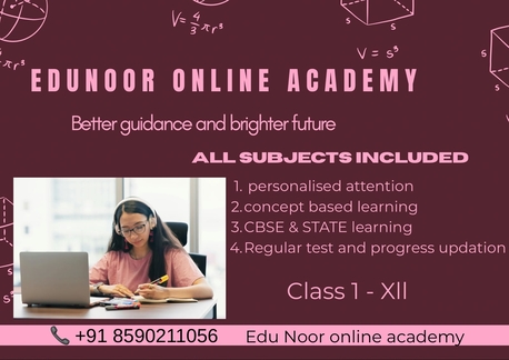 Dubai, Lessons Offered, Edunoor Online Academy