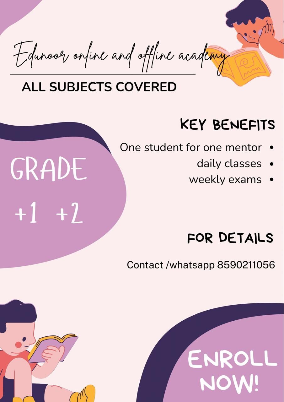 Dubai, Lessons Offered, Edunoor Online Academy