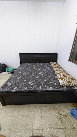 Khobar, Furniture, SAR 450,  Master Bed With Mattress (200x200 Cms) Available For Pickup
