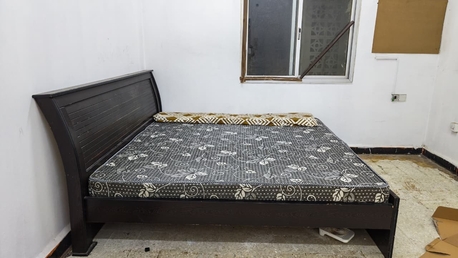 Khobar, Furniture, SAR 450,  Master Bed With Mattress (200x200 Cms) Available For Pickup