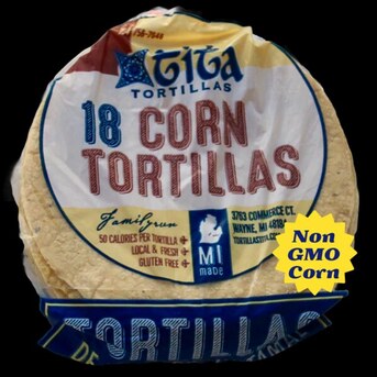 New York, Food, USD 4,  Non GMO Corn Tortillas | Authentic Nixtamalized Corn 18 Ct