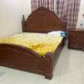 BHD 25,  Bed With Matress And Side Table