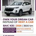 BHD 1,  Beijing BJ 212,  2026,  Automatic,  3600 KM,  Baic X35 -  - Installments Available