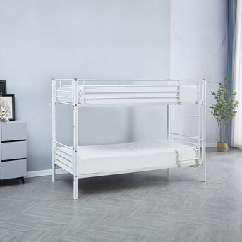 Muharraq, Household Items, BHD 49,  🛏️ BUNK BED Home Centre – Modern White Metal Frame