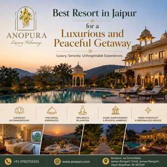 Jaipur, Restaurants, Best Resort In Jaipur For A Luxurious And Peaceful Getaway