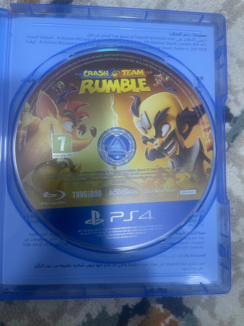 Al Khobar Al Shamalia, Video Games, SAR 100,  Ps4 Cd For Sale Crash Team Rumble