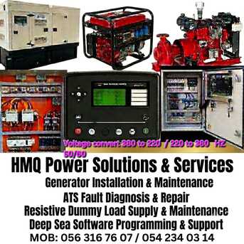 Riyadh, Appliance Repair, Generator Program Deep Sea Voltage Converte 3380 To 220