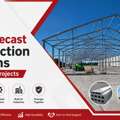 PEB Precast Gujarat | Hybrid Industrial Building Solutions | RFinfra