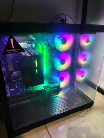 Riyadh, Electronics, SAR 6000,  Gaming PC RTX 5070 + Monitor 27 Inch Bonus Gaming Chair