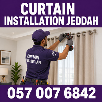 Al Rawdah, Household, ✅✅✅ CURTAIN INSTALLATION JEDDAH – ✅ 057 007 6842 ✅✅✅