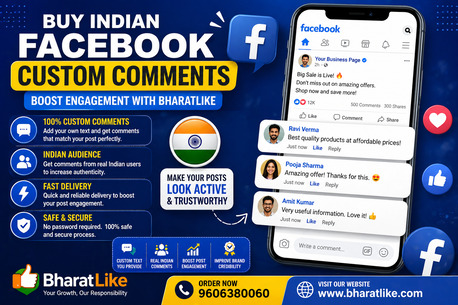 Mumbai, Business, Buy Indian Facebook Custom Comments - BharatLike