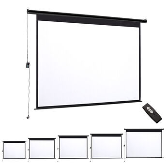 East Riffa, Computers, BHD 29,  New Projector Screen Box Pack All Size All Type With Tripod Stand & Electrical With Remote