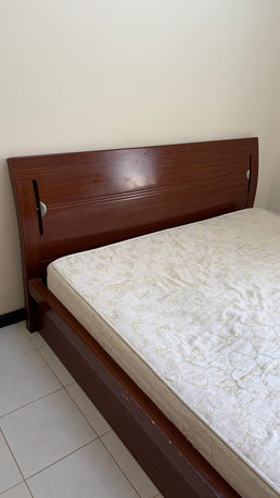Hidd, Furniture, BHD 30,  Wooden Bed With Mattress