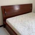 BHD 30,  Wooden Bed With Mattress