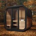 USD 5990,  Cube Sauna Kits | Modern Backyard & Home Saunas
