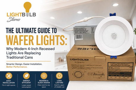 New York, Business, Wafer Light Guide: Why 4-Inch Recessed Lights Lead In 2026