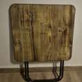 SAR 35,  Foldable Table (Wooden Look)