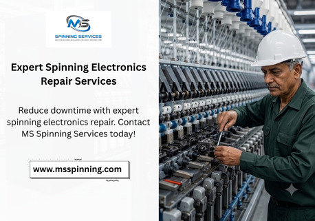 Ahmedabad, Business, Reliable Industrial Electronics Repair Solutions For Spinning Mills