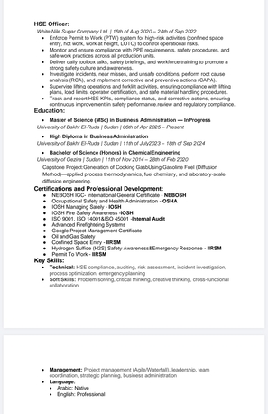 Riyadh, Job Seekers, Safety Supervisor,safety Engineer, Safety Officer