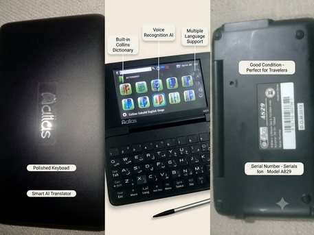Riyadh, Tablet Computers, SAR 250,  Atlas A829 English-Arabic Electronic Dictionary For Sale &ndash; Excellent Condition