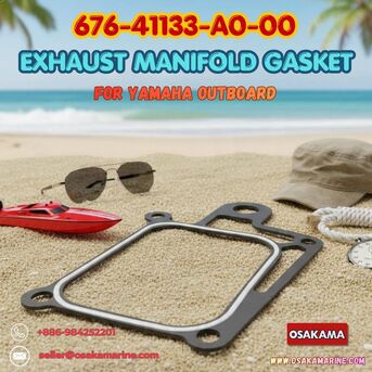 Bangkok, Auto Parts, THB 99999,  YAMAHA OUTBOARD EXHAUST MANIFOLD GASKET &ndash; 676-41133-A0-00