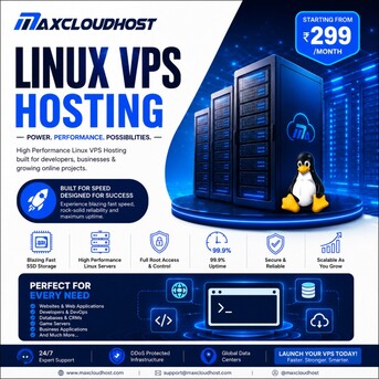 New York, Business, 🚀 Max Cloud Host High Performance Linux VPS Hosting At Best Price