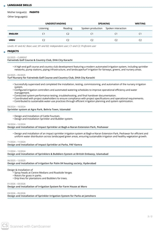 Riyadh, Job Seekers, IRRIGATION ENGINEER/LANDSCAPE ENGINEER
