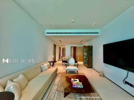 Kuwait City, Apartments, Flats, Houses & Villas, KWD 1800/month,  3 BR,  Brand New Modern Furnished Three Bedroom Apartment In KuwaitCity