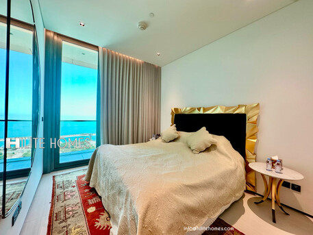 Kuwait City, Apartments, Flats, Houses & Villas, KWD 1800/month,  3 BR,  Brand New Modern Furnished Three Bedroom Apartment In KuwaitCity