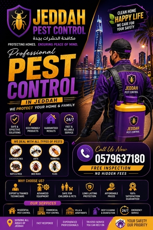 Al Rawdah, Pest Control, Fast Pest Control Services In Jeddah