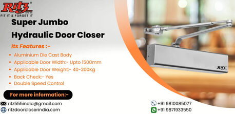 Mumbai, Heavy Equipment, Super Jumbo Hydraulic Door Closers