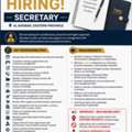 📢 WE ARE HIRING – SECRETARY TMS Group Saudi | Al Khobar, Eastern Province