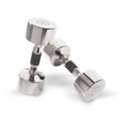 Hampton Chrome Beauty-Grip Dumbbells &ndash; Sold In Pairs