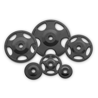 New York, Tools, Hampton Olympic Grip Rubber Weight Plates - Available In A Variety Of Weight Options