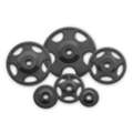 Hampton Olympic Grip Rubber Weight Plates - Available In A Variety Of Weight Options