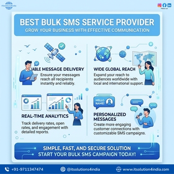 New Delhi, Technical, SMS Blast Services