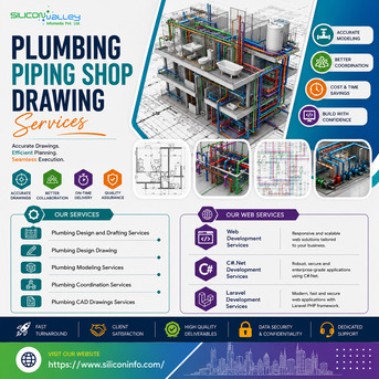 New York, Construction, Building Better Plumbing Piping Shop Drawing Services Documentation For Colorado