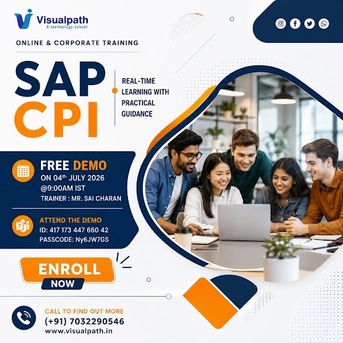 Hyderabad, Lessons Offered, Start Your SAP CPI Journey With A Free Demo