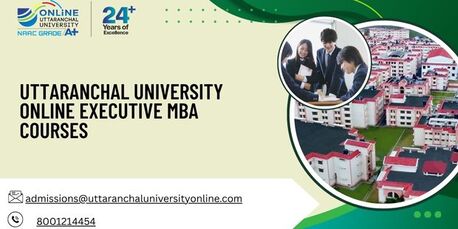 Mumbai, Lessons Offered, Uttaranchal University Online Executive MBA Courses