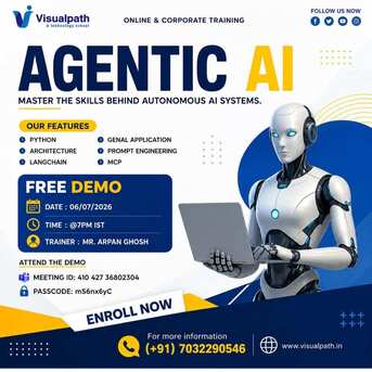 Hyderabad, Education, Agentic AI Course Online | Free Demo Enroll Now