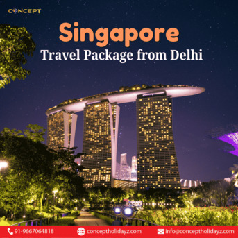 Noida, Travel, Singapore Travel Package From Delhi