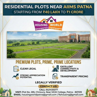 Mumbai, Residential Plots, Residential Plots Near AIIMS Patna From ₹40 Lakh To ₹1 Crore | Housing World