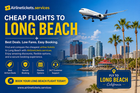 New York, Travel, Book Cheap Flights To Long Beach With Airlinetickets.services