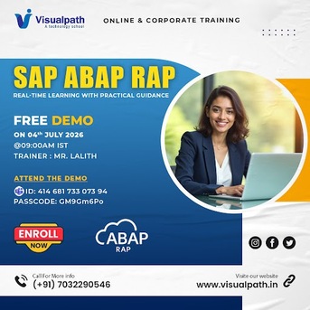Hyderabad, Lessons Offered, Free SAP ABAP RAP Online Demo &ndash; Upgrade Your Skills July 4