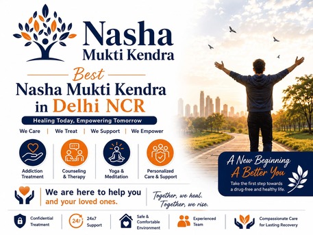 New Delhi, Health, Best Nasha Mukti Kendra In Delhi NCR For A Fresh Start