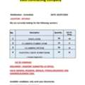 Mobilization-  Immediate   *LOCATION- JAFURAH